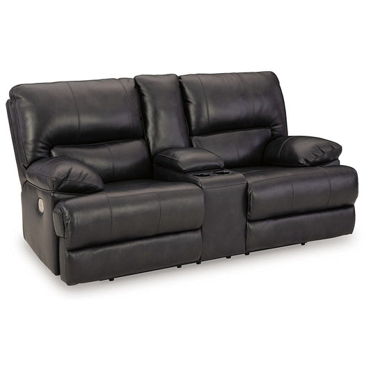 Mountainous - Eclipse - Power Reclining Loveseat With Console /Adj Headrest