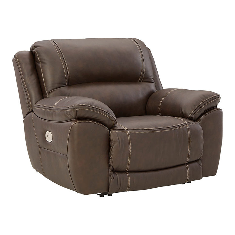 Dunleith - Chocolate - Zero Wall Recliner W/pwr Hdrst