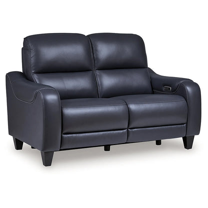 Mercomatic - Ocean - Power Reclining Loveseat With Adj Headrest