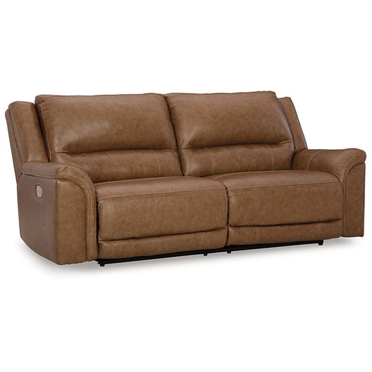 Trasimeno - Caramel - 2 Seat Pwr Rec Sofa Adj Headrest