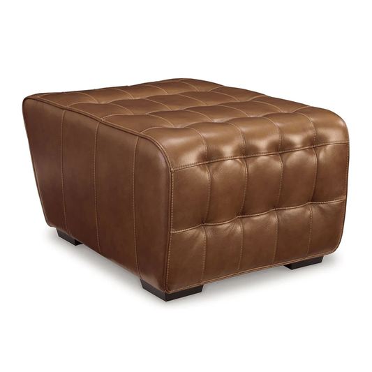 Temmpton - Chocolate - Oversized Accent Ottoman