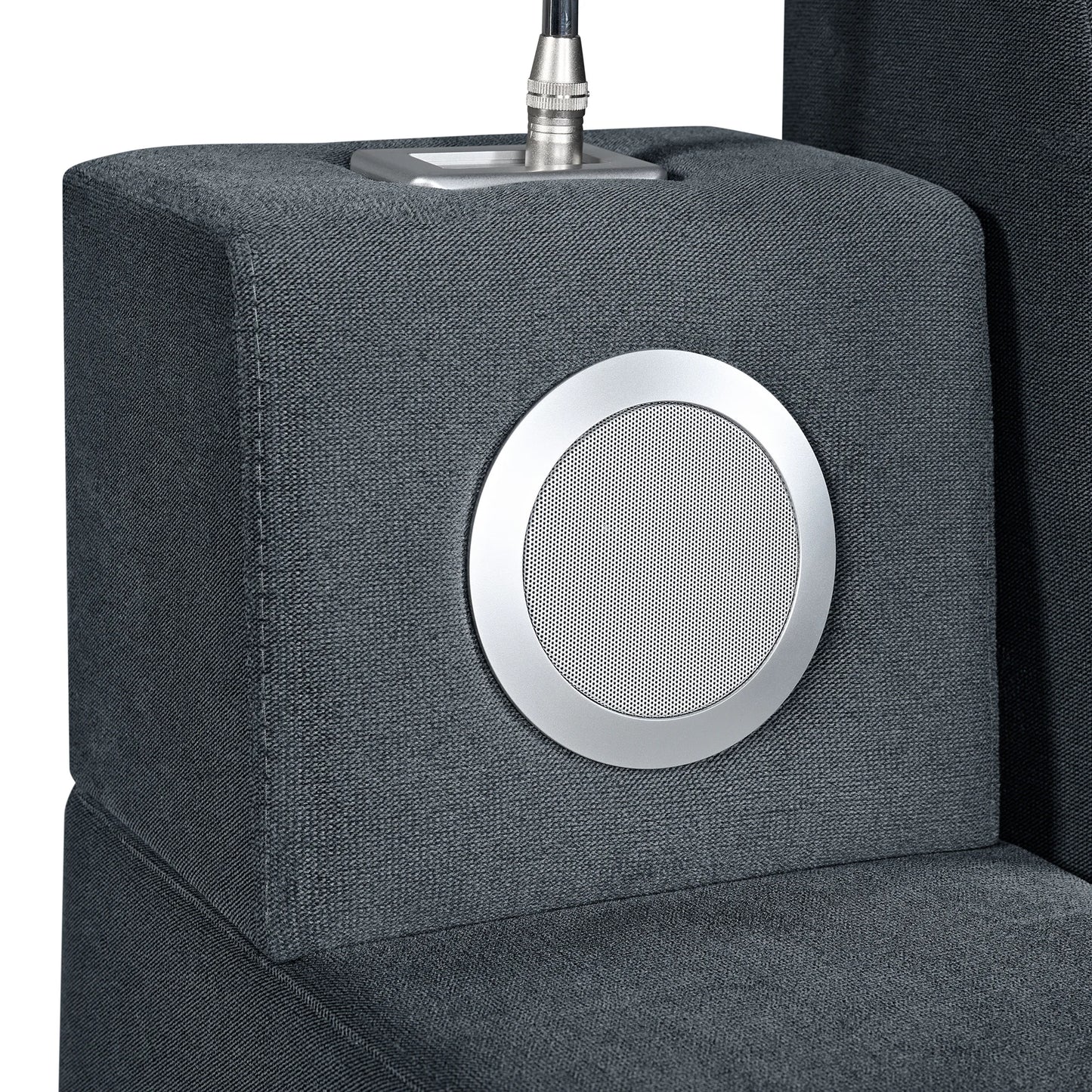 Ottawa - Queen Upholstered Transformer Bed With Electronic Features - Gray Linen