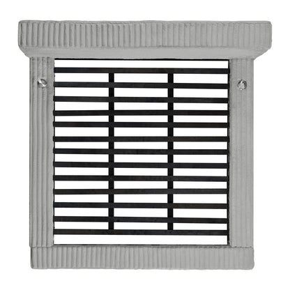 Rosebery - King Upholstered Bed With 2 Pillows - Light Gray Corduroy