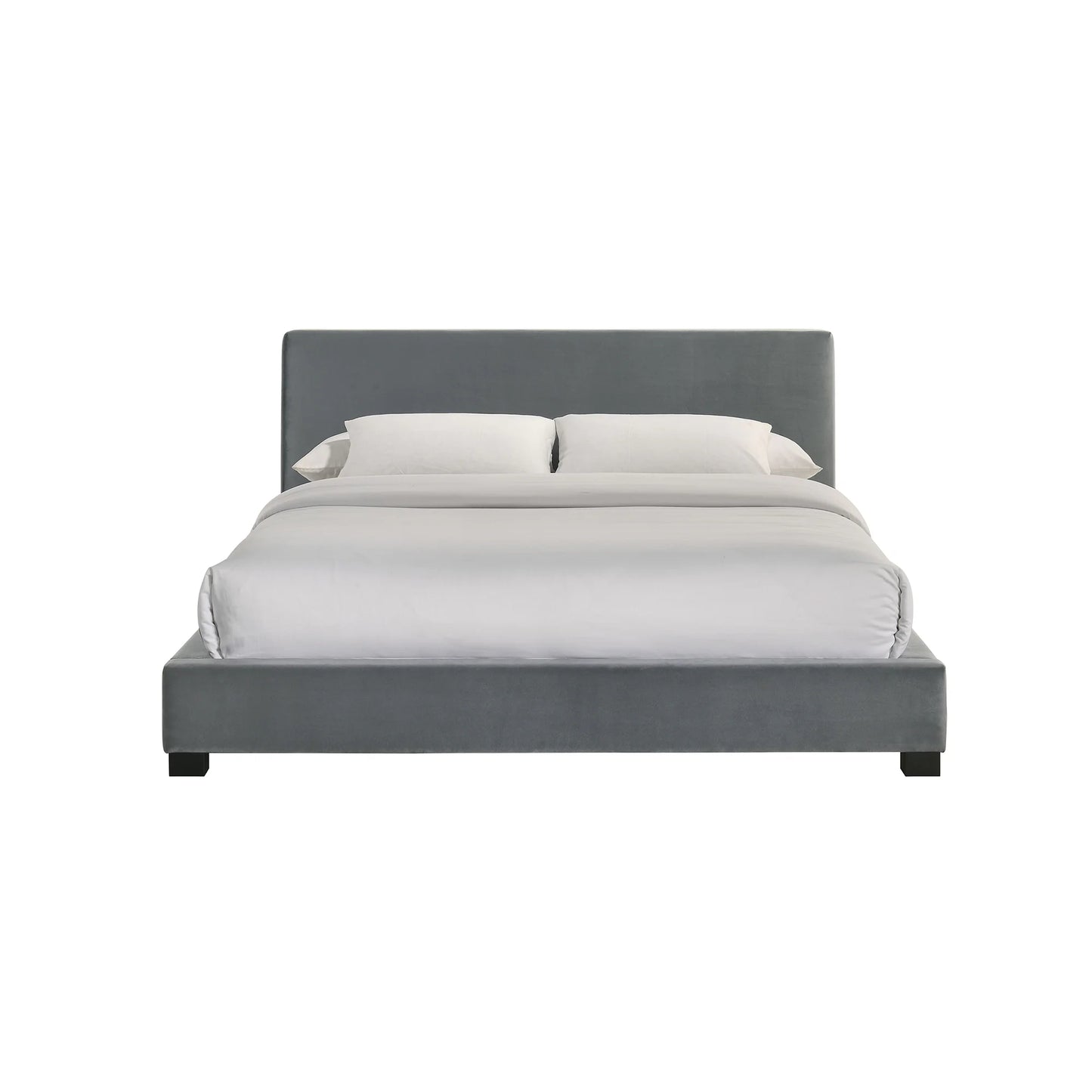 Brookhaven - Full Upholstered Bed - Gray