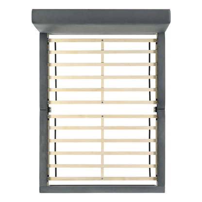 Brookhaven - Full Upholstered Bed - Gray