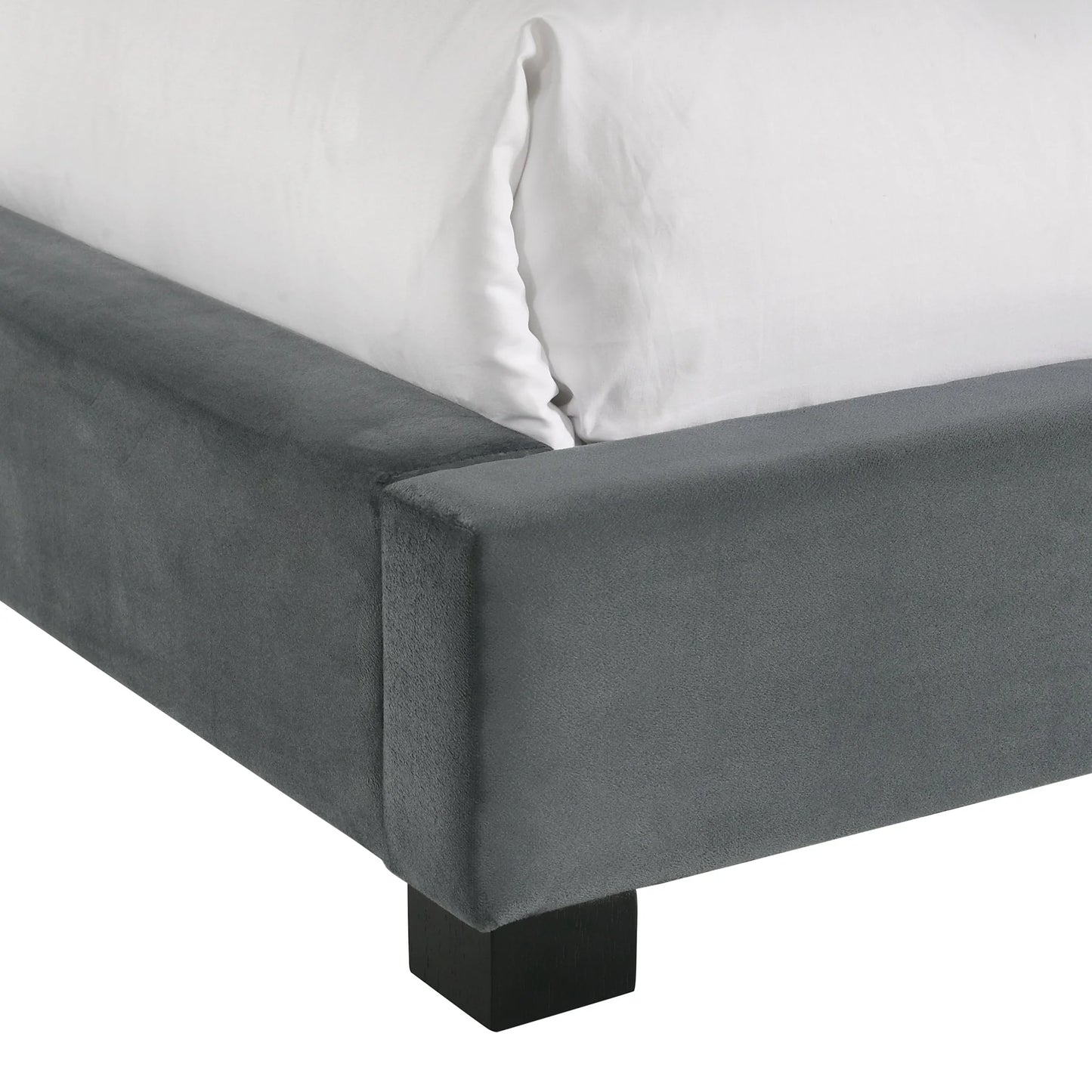 Brookhaven - Full Upholstered Bed - Gray