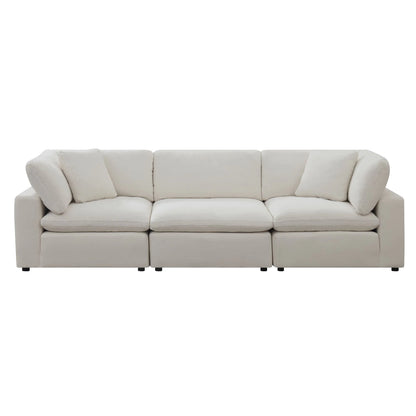 Cloud 9 - 3 Piece Sectional Sofa - Beige