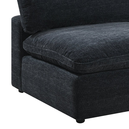 Cloud 9 - Modular 3 Piece Living Room Set - Zaftag Ebony