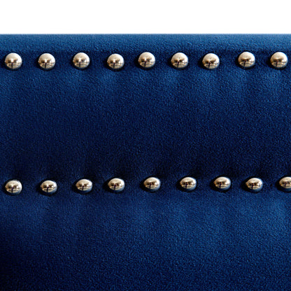 Ericson - King Bed - Navy