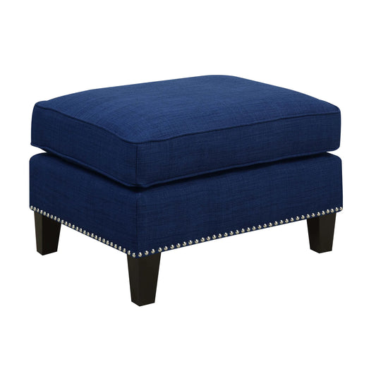 Erica - Ottoman - Heirloom Blue