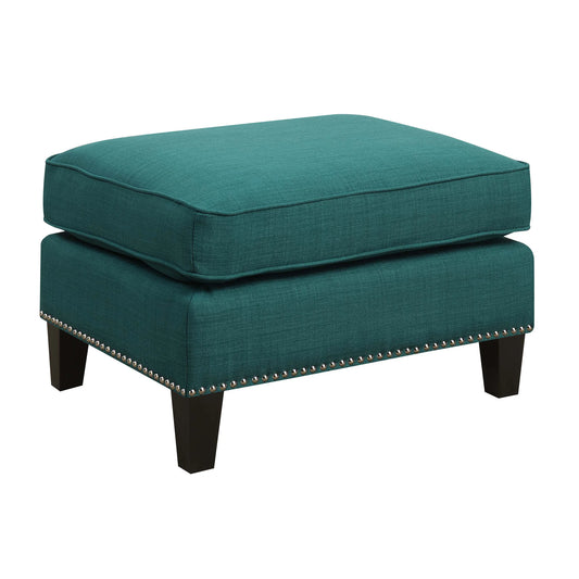 Erica - Ottoman - Heirloom Teal