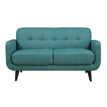 Hadley - 4480 Love Seat Heirloom Teal With No Pillow