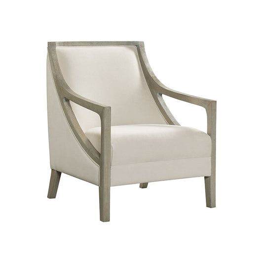 Hopkins - Accent Chair - White Wash Frame