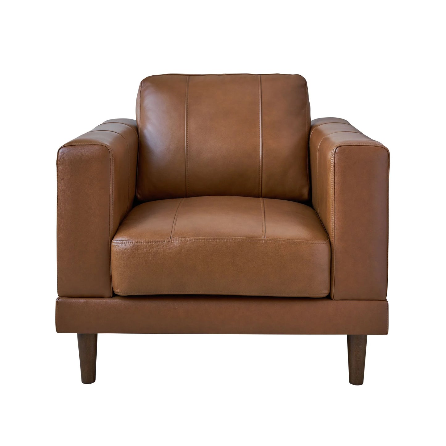 Hampton - Chair - Fiero Tan (Top Grain/Pvc)