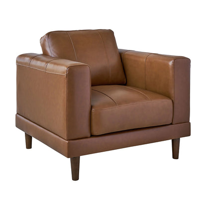 Hampton - Chair - Fiero Tan (Top Grain/Pvc)