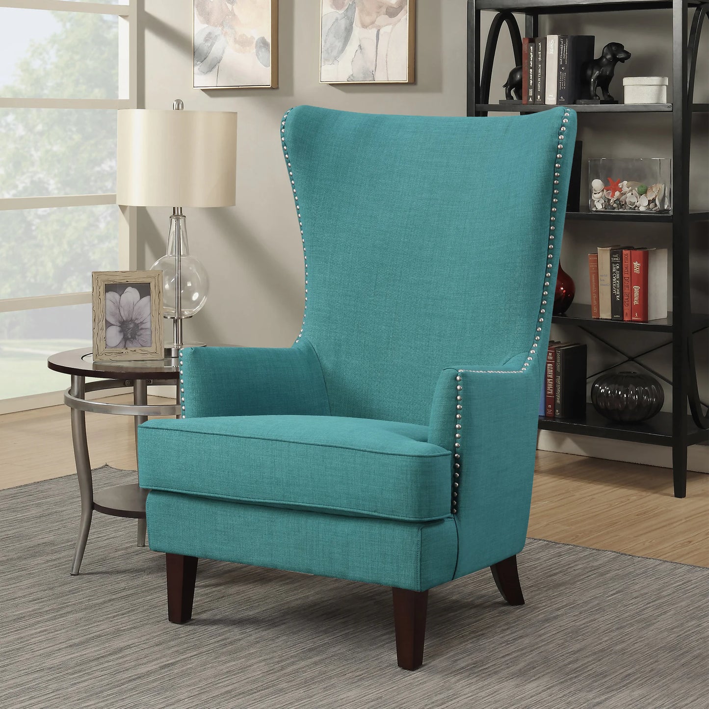 Kori - Accent Chair - Heirloom Teal