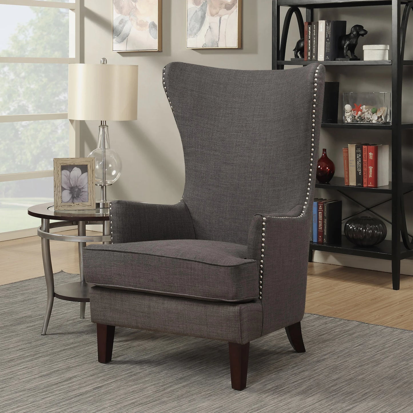 Kori - Accent Chair - Heirloom Charcoal