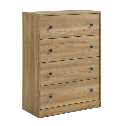 Vega - Chest - Natural Oak Melamine