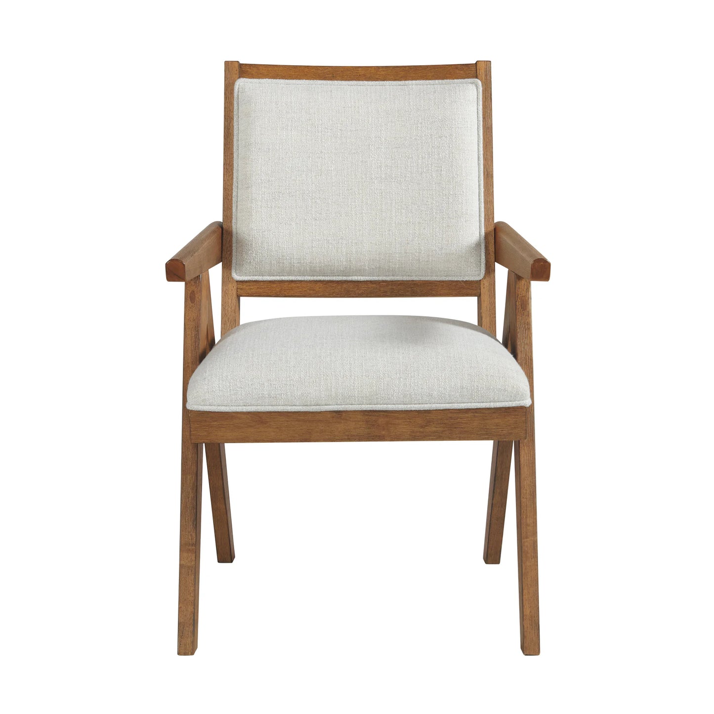 Vantage - A-Frame Arm Chair - Organic Spice Acacia