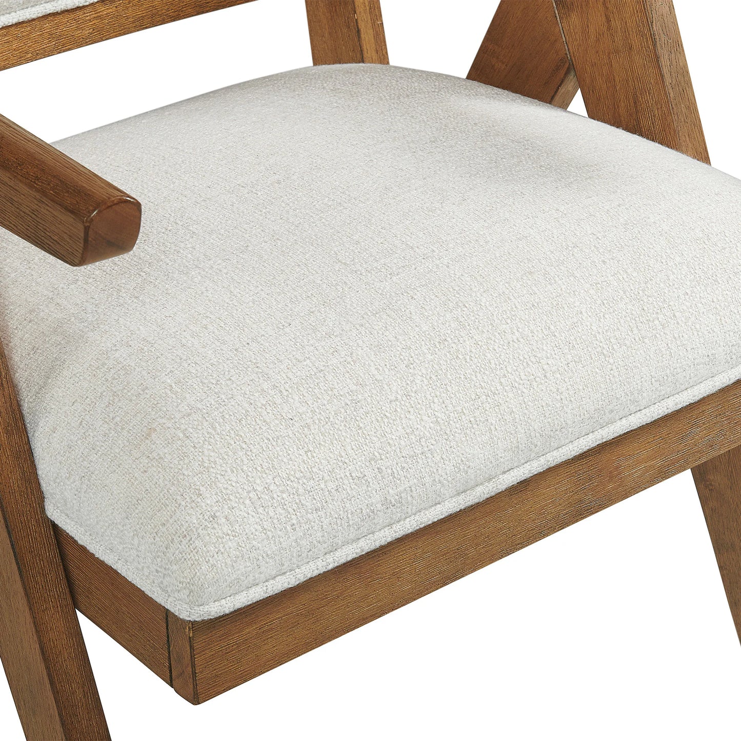 Vantage - A-Frame Arm Chair - Organic Spice Acacia