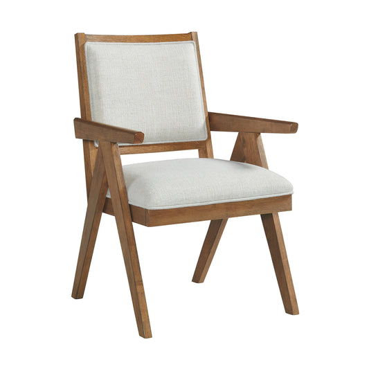 Vantage - A-Frame Arm Chair - Organic Spice Acacia