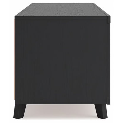 Danziar - Black - Extra Large TV Stand