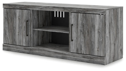 Baystorm - Gray - LG TV Stand With Fireplace Option-2