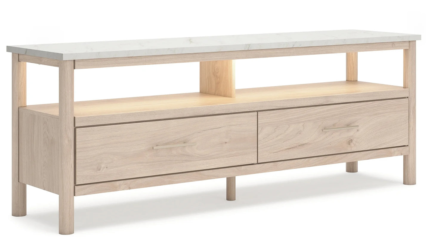 Cadmori - Two-tone - Extra Large TV Stand 3