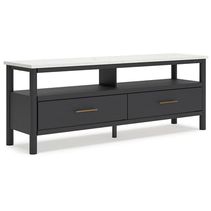 Cadmori - Black / White - Extra Large TV Stand