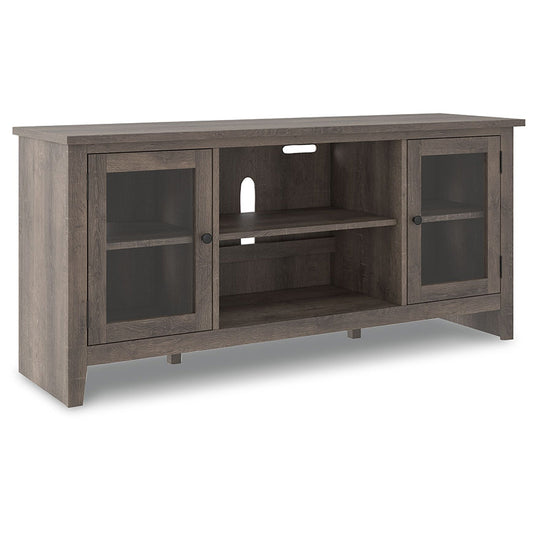 Arlenbry - Gray - LG TV Stand W/Fireplace Option