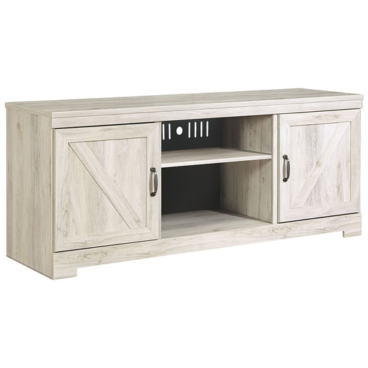 Bellaby - Whitewash - 63" TV Stand W/Fireplace Option