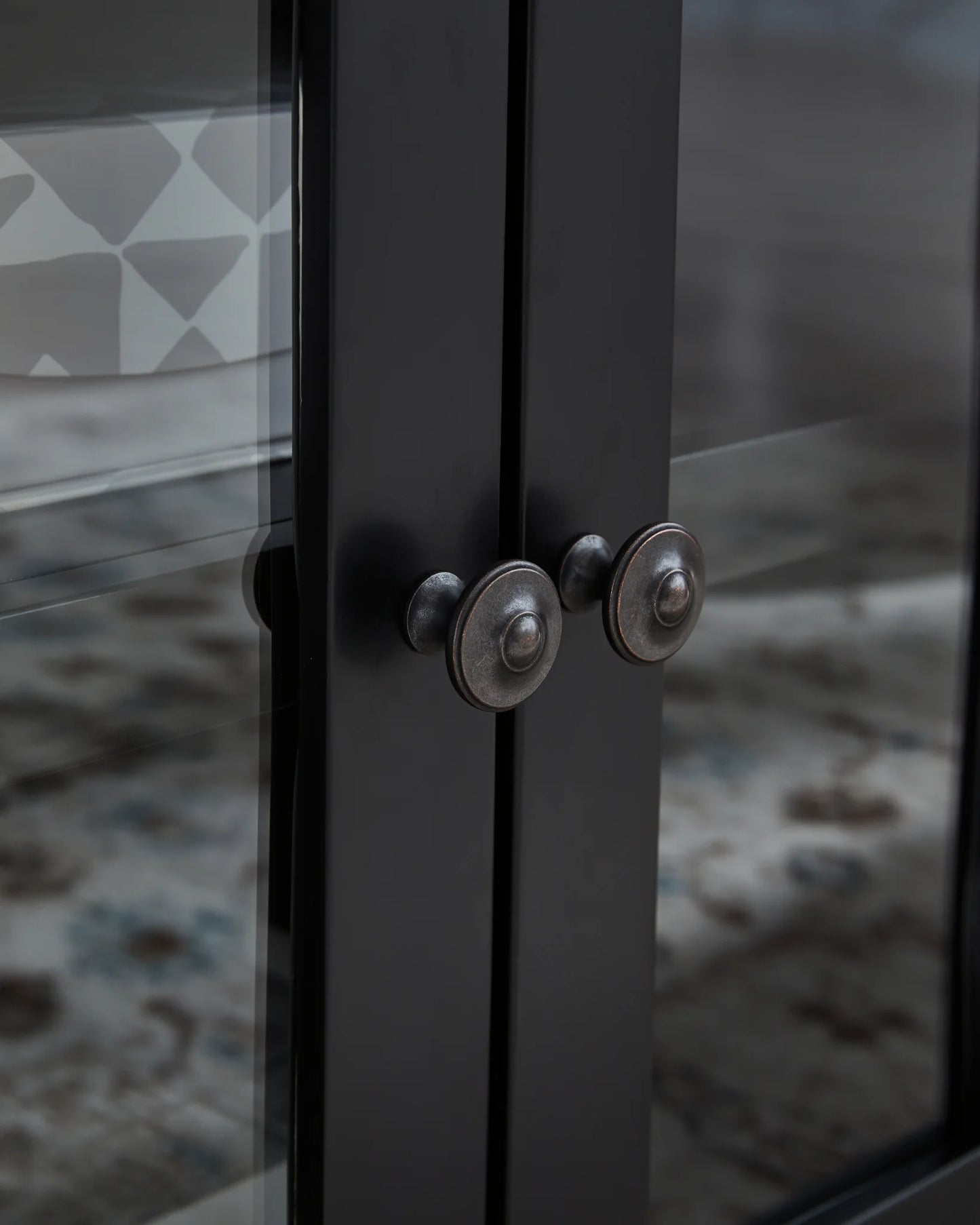 Wildenauer - Brown / Black - 76" TV Stand With Infrared Electric Fireplace