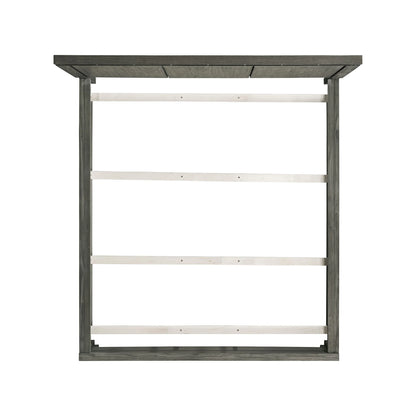 Wade - King Panel Bed - Black Finish