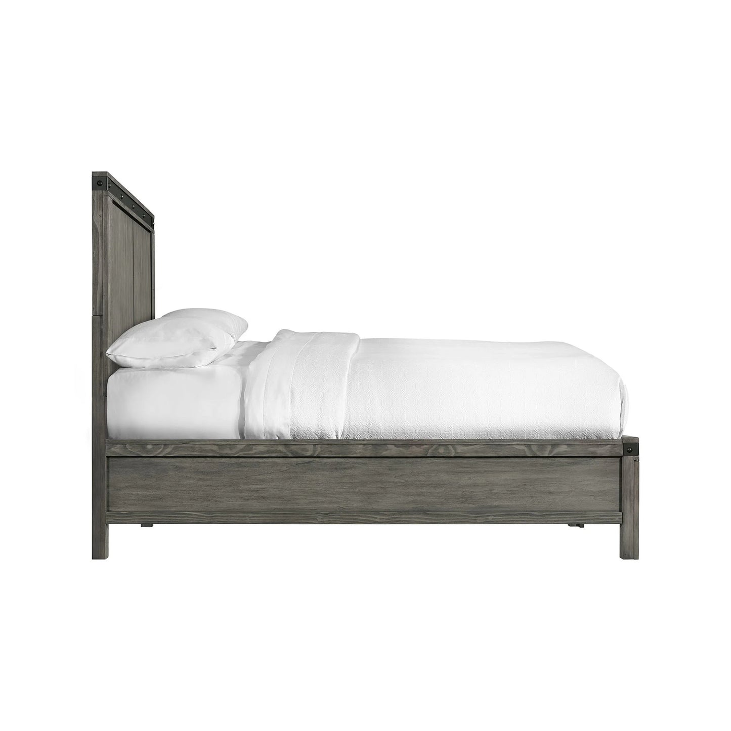 Wade - Queen Panel Bed - Black Finish