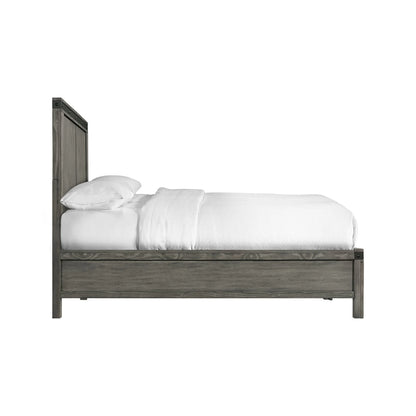 Wade - Queen Panel Bed - Black Finish