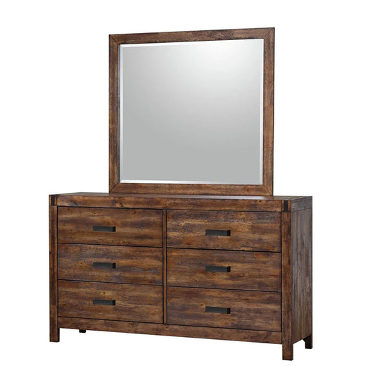 Warner - Dresser And Mirror - Chestnut