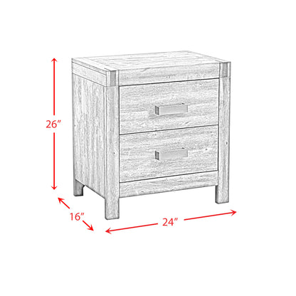 Warner - Nightstand - Chestnut