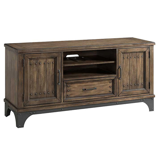 Whiskey River - 60" Console - Dark Brown