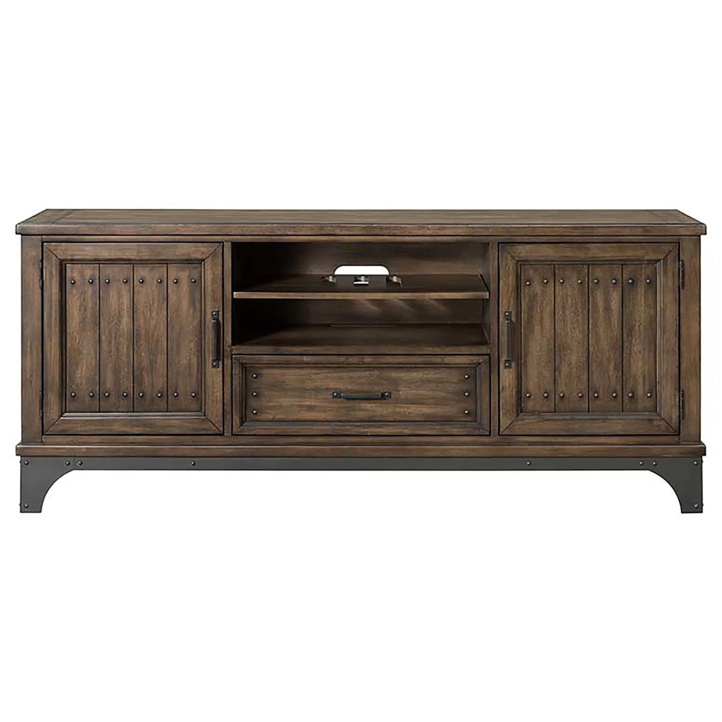 Whiskey River - 70" Console - Dark Brown