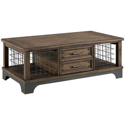 Whiskey River - Coffee Table - Dark Brown