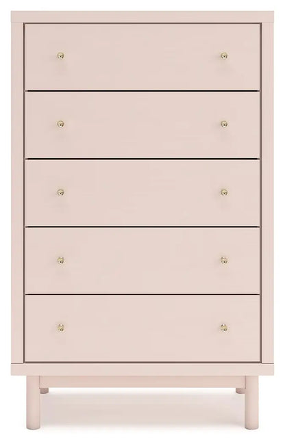 Wistenpine - Blush - Five Drawer Chest 4