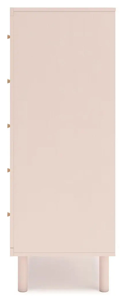 Wistenpine - Blush - Five Drawer Chest 6