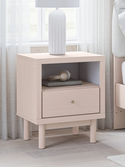 Wistenpine - Blush - One Drawer Night Stand 1