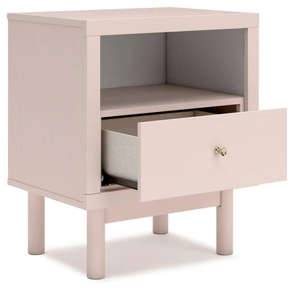 Wistenpine - Blush - One Drawer Night Stand 3