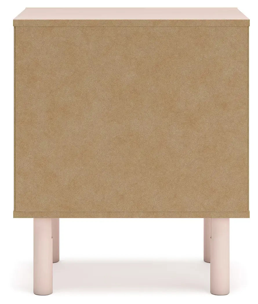 Wistenpine - Blush - One Drawer Night Stand 5