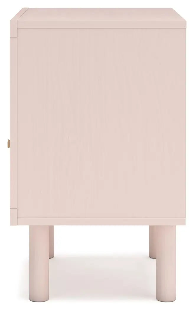 Wistenpine - Blush - One Drawer Night Stand 6