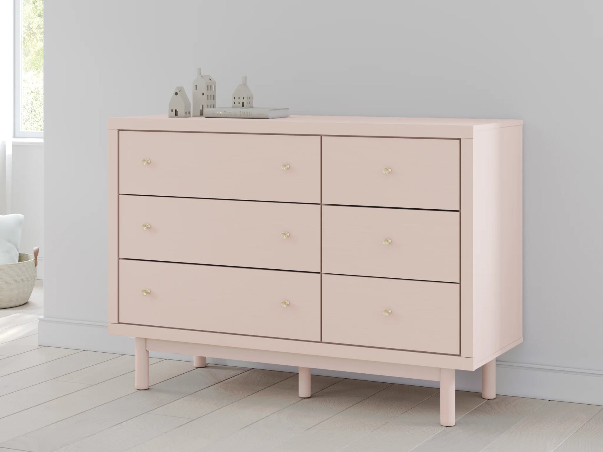 Wistenpine - Blush - Six Drawer DresserWistenpine - Blush - Six Drawer Dresser 1