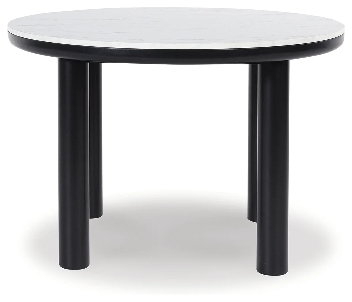 Xandrum - Black - Round Dining Room Table 2