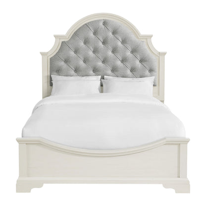 Eastwood - Youth Full Upholstered Bed - White