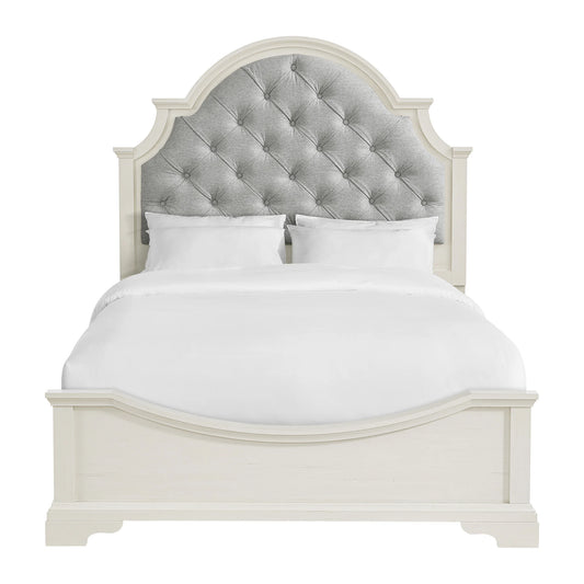 Eastwood - Youth Full Upholstered Bed - White